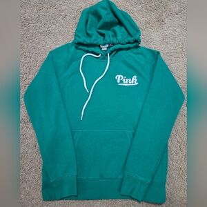 PINK Victoria's Secret Vintage Spellout Pullover Hoodie